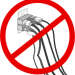 Don't overload electrical outlets
